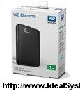 Western Digital Elements External Hard Drive - 1TB